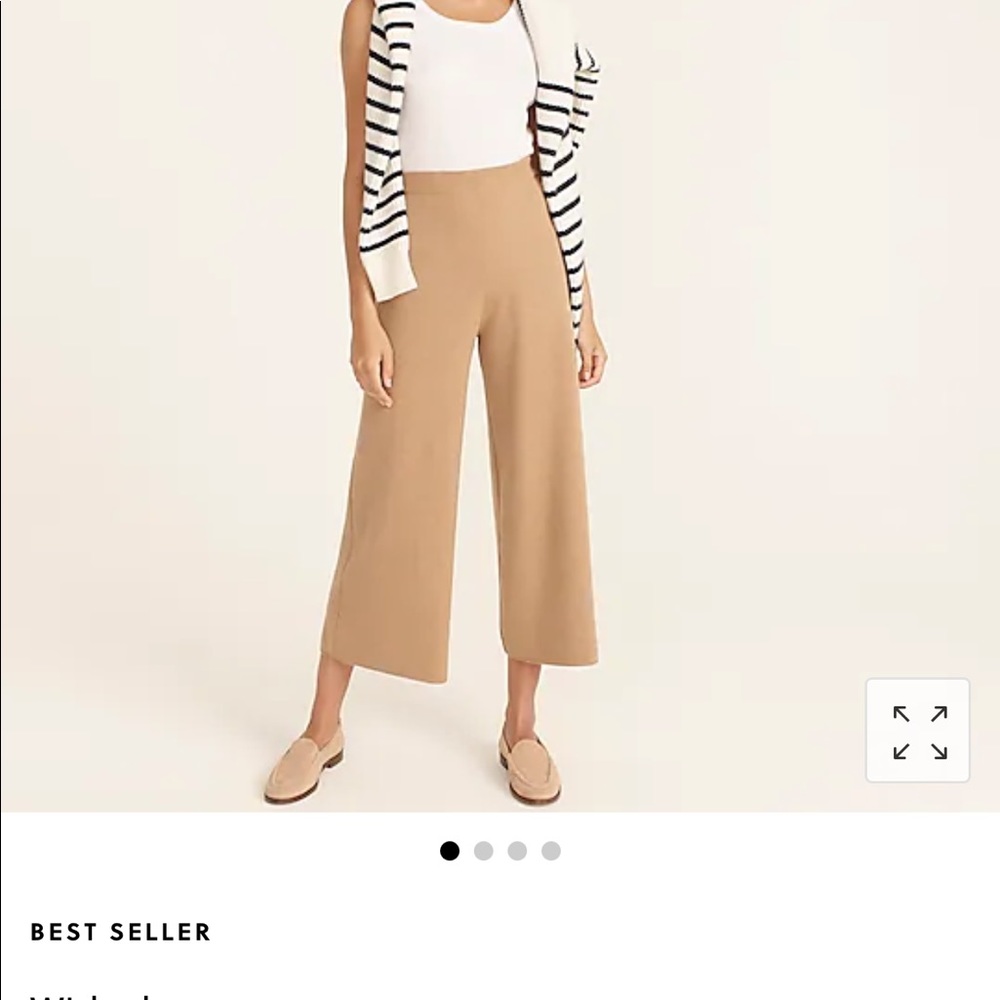 JCrew Wide Leg Sweater pant